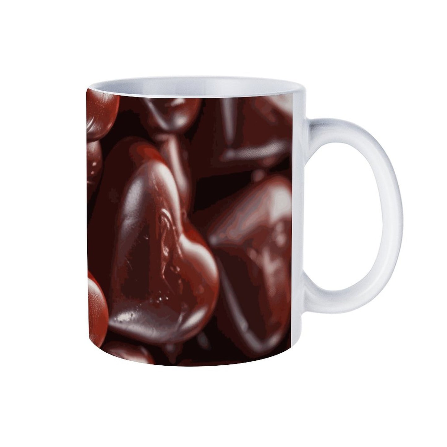 Chocolate White Mug (All-Over Printing)