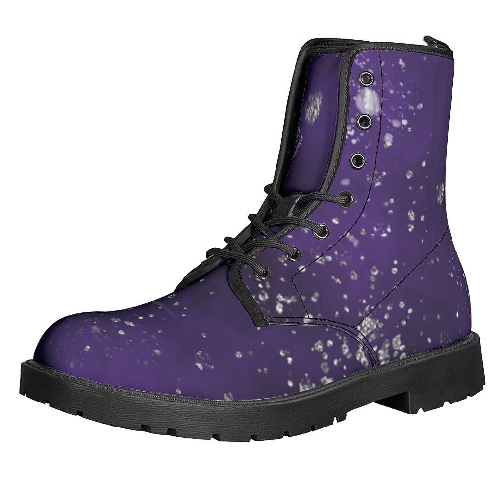 Purple Galaxy Unisex Boots