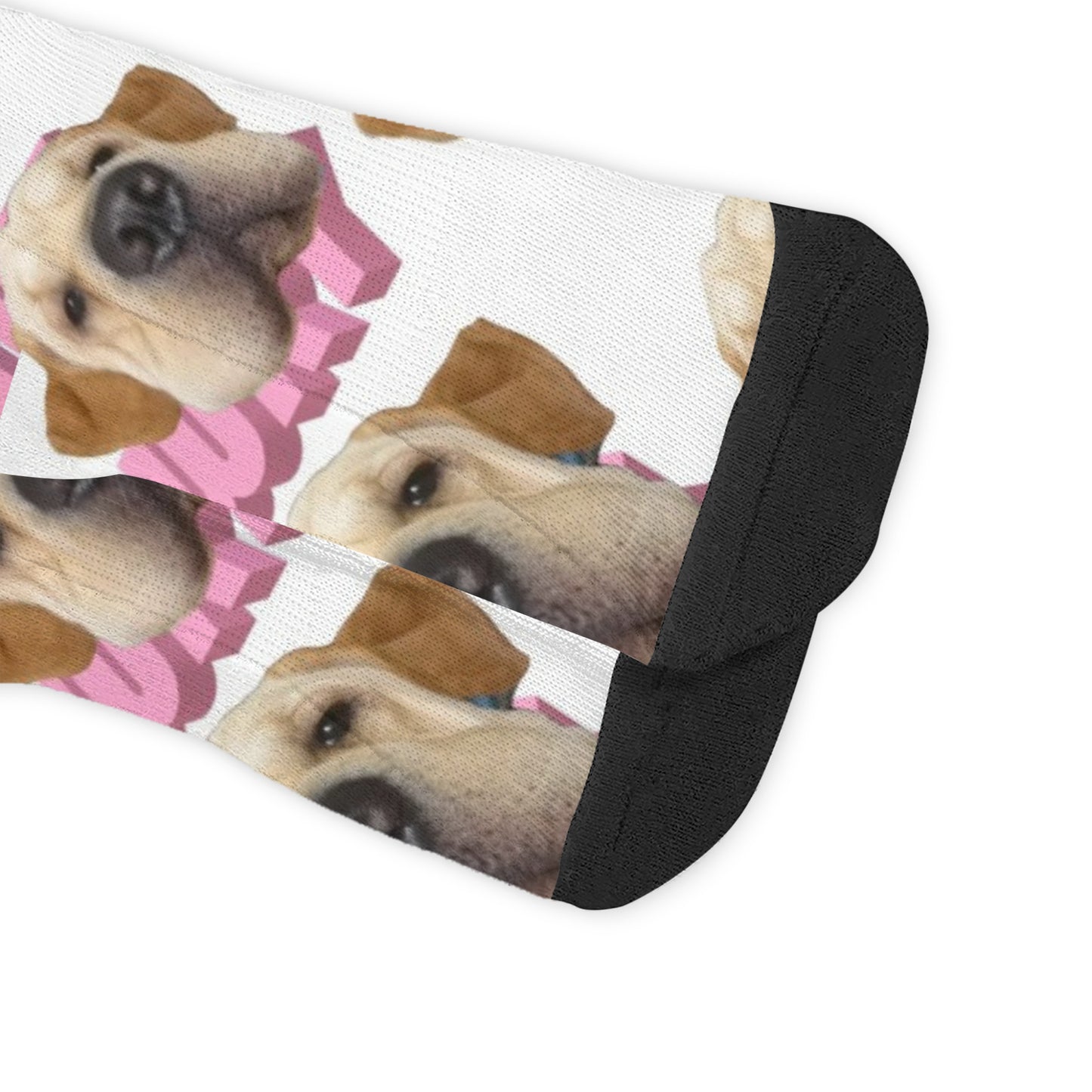 Personalized Dog Face Photo Socks