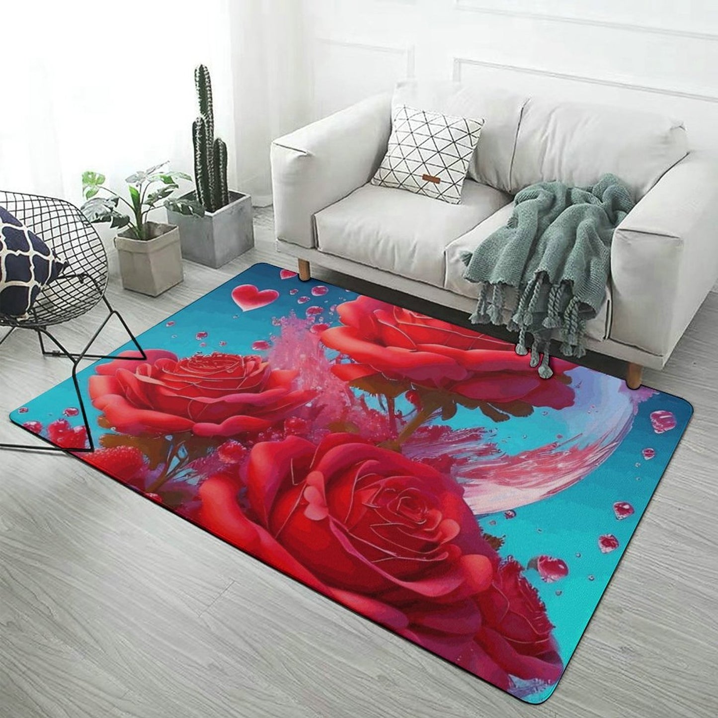 Coral Velvet Floor Mat for Home-60"x40"