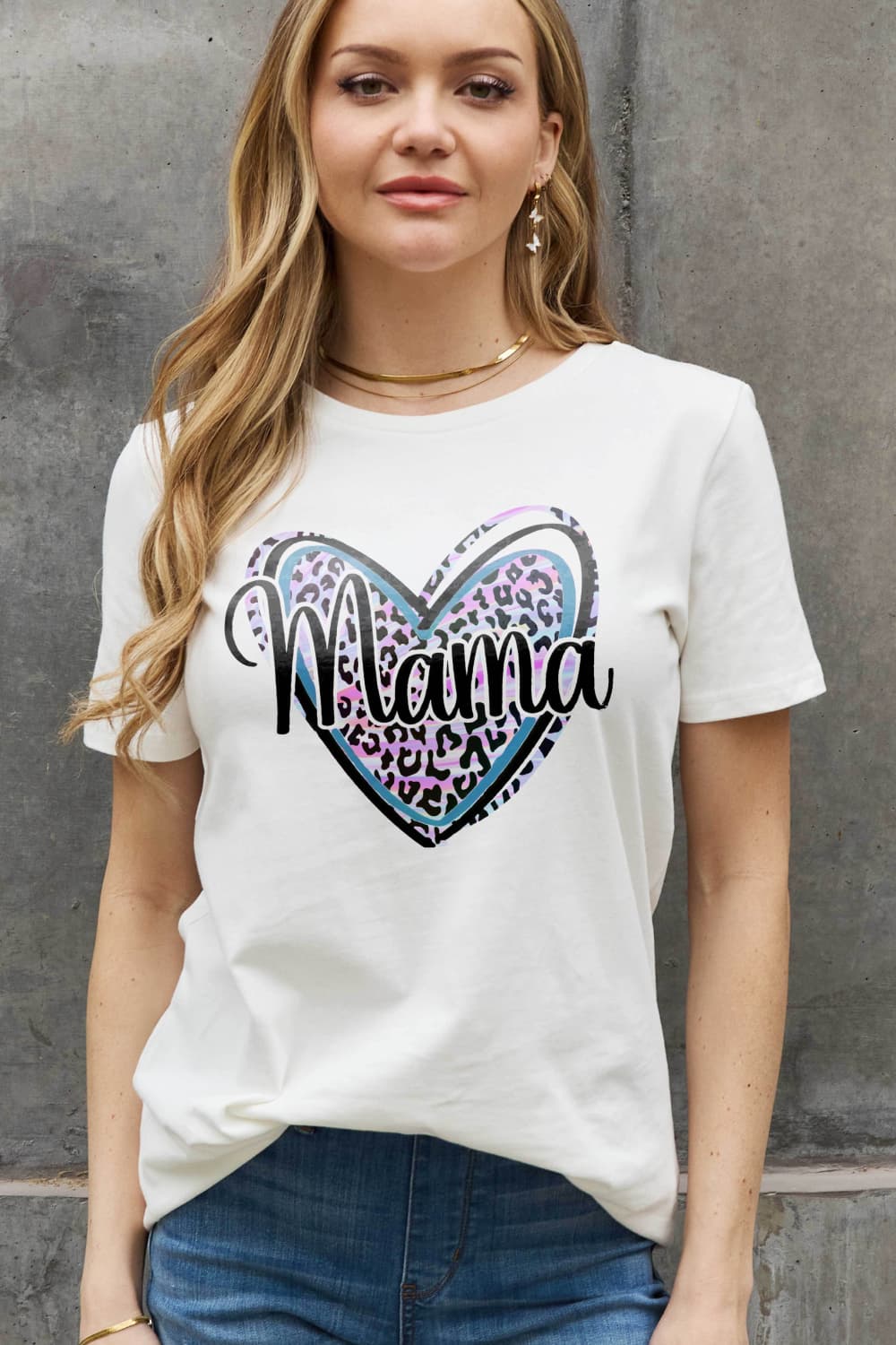 Simply Love Full Size MAMA Graphic Cotton Tee