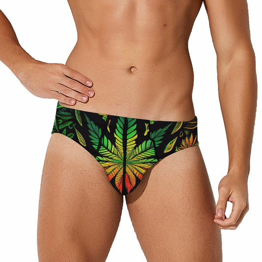 Colorful Flower Men's Briefs