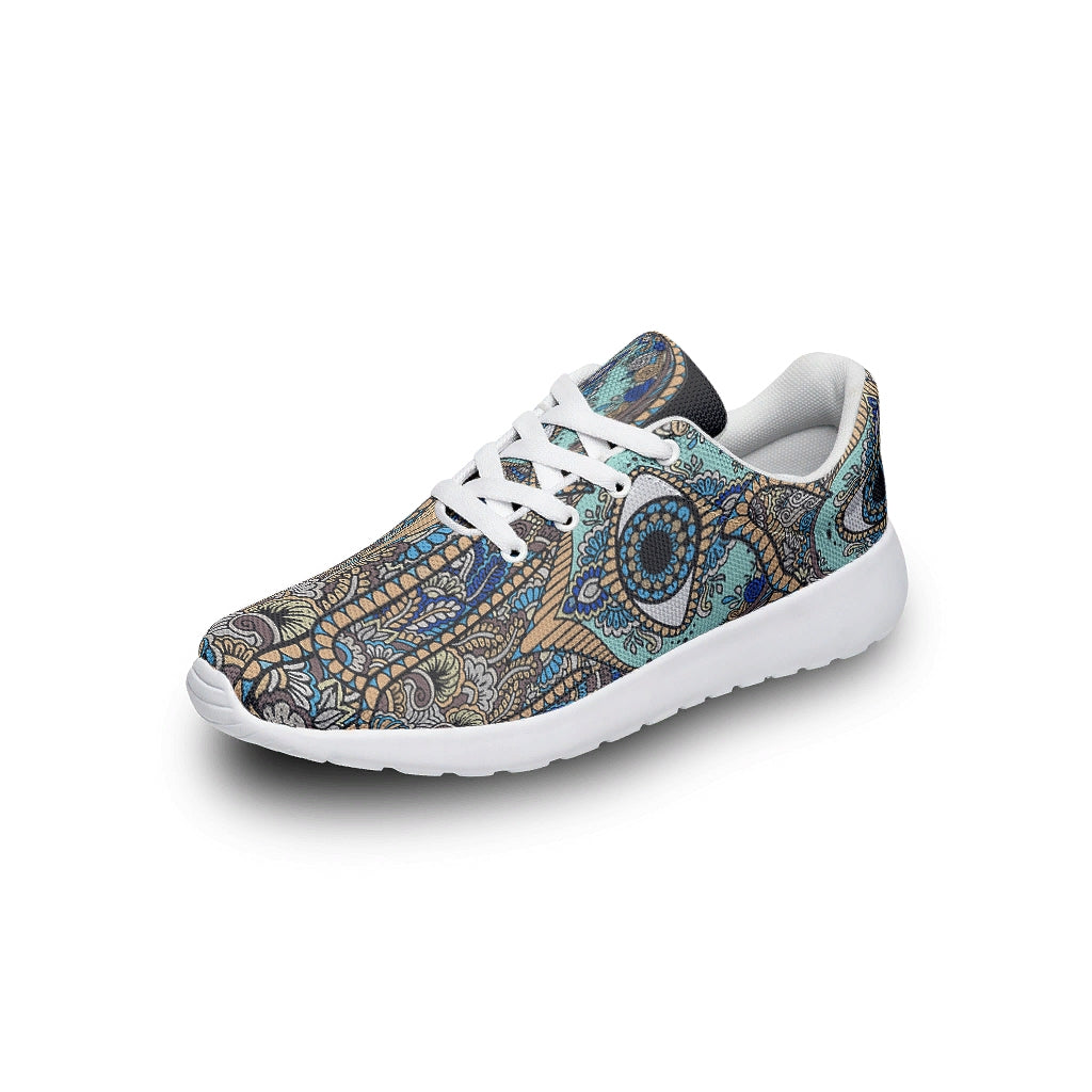 Hamsa Hand Yoga Eyes Classic Running Shoes