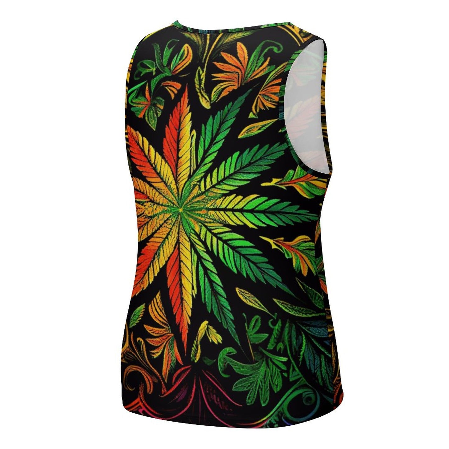 Colorful Flower Men's Printed Vest