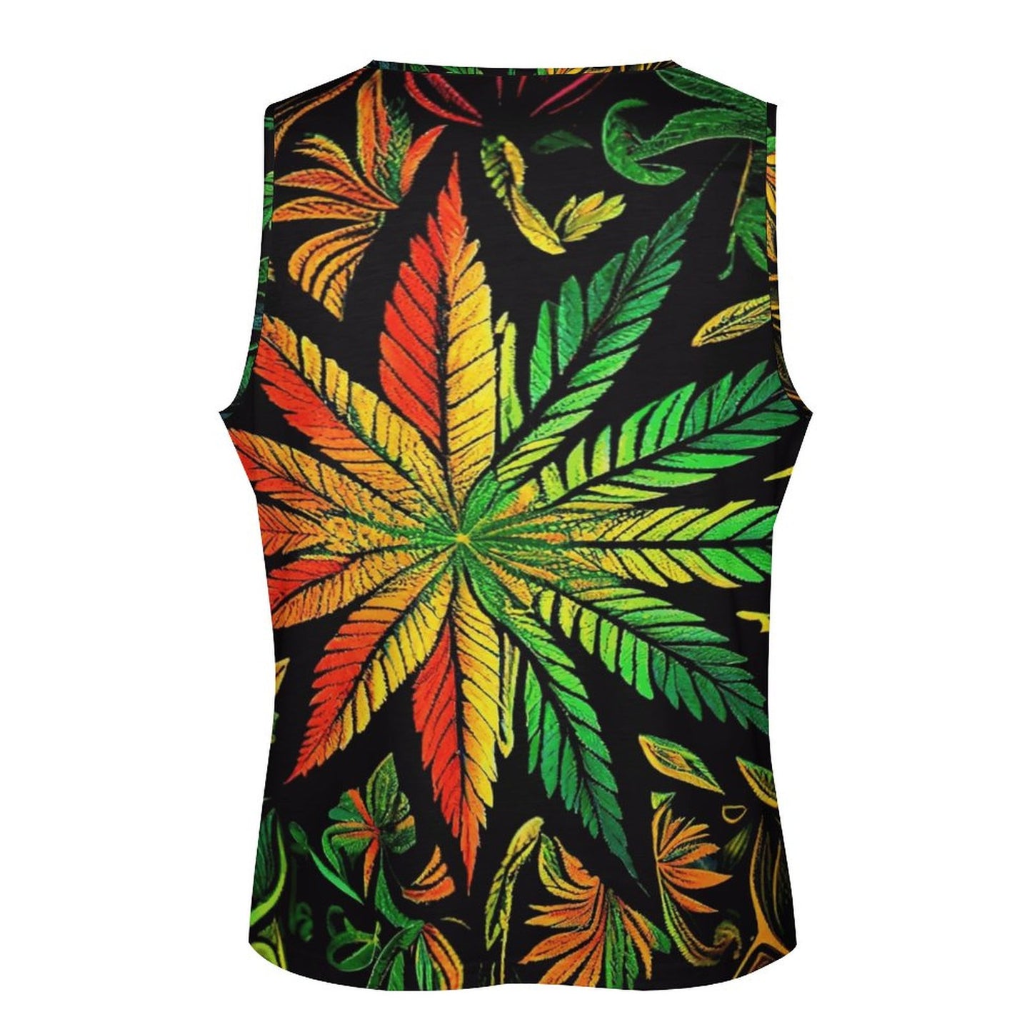 Colorful Flower Men's Next Level Tank Top