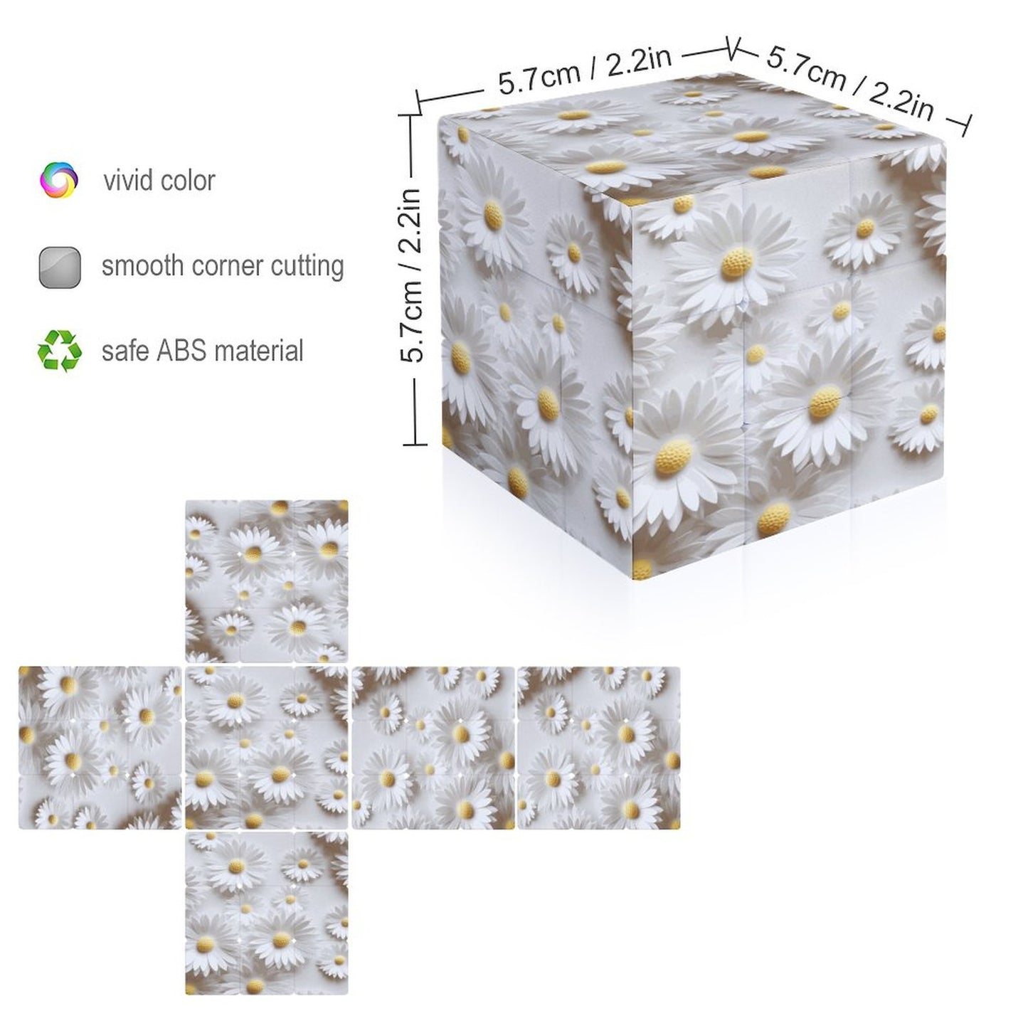 Daisy 3x3 Magic Cube